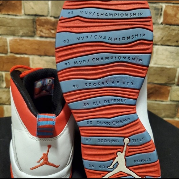 Jordan retro 10 chicago flag size 10 - Picture 8 of 8